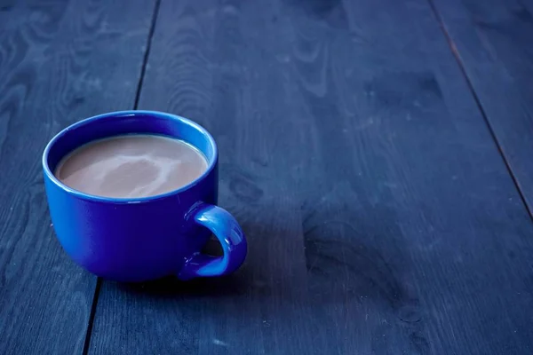Bir Stüdyo Yakın Çekim Kahve Bir Fincan — Stok fotoğraf