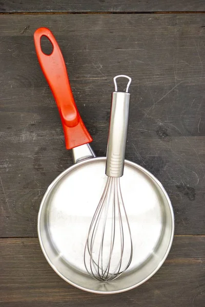 Studio Photo Pots Pans — Stock Photo, Image