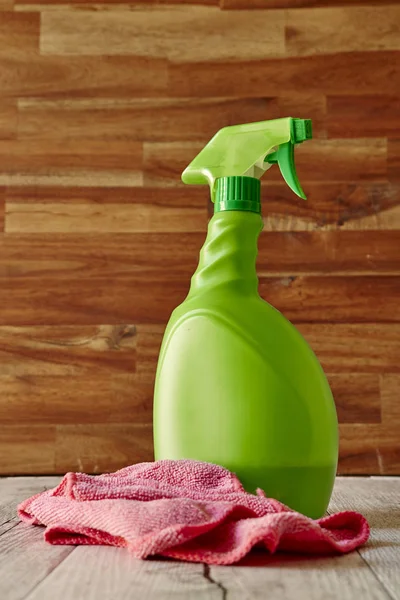 Flacone spray verde — Foto Stock