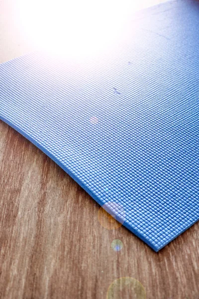 Een Studio Foto Van Een Yoga Mat — Stockfoto