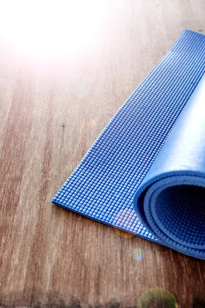 Een Studio Foto Van Een Yoga Mat — Stockfoto