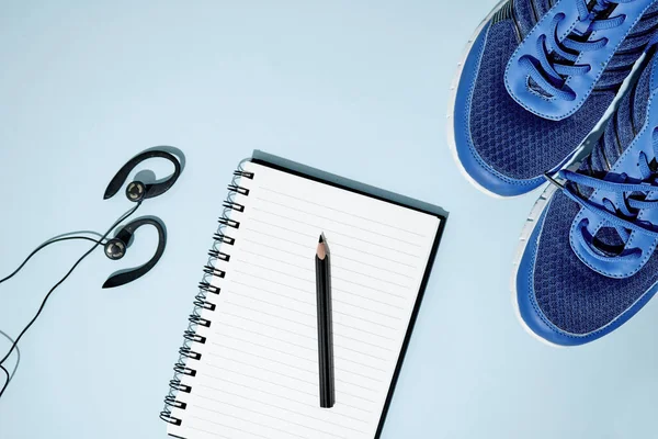 Een Studio Foto Van Lopende Schoenen — Stockfoto