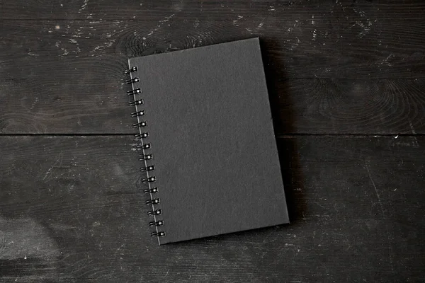 Una Foto Estudio Cuaderno Blanco —  Fotos de Stock