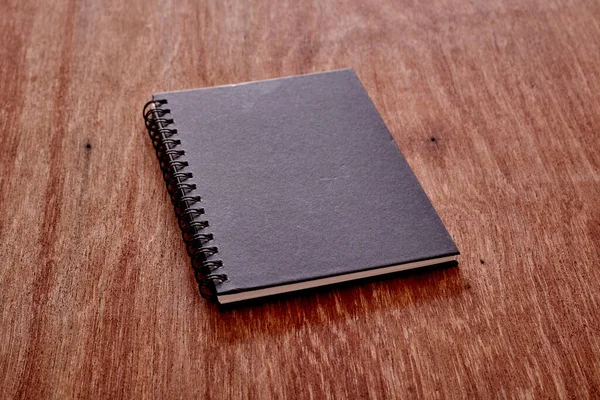 Una Foto Estudio Cuaderno Blanco — Foto de Stock