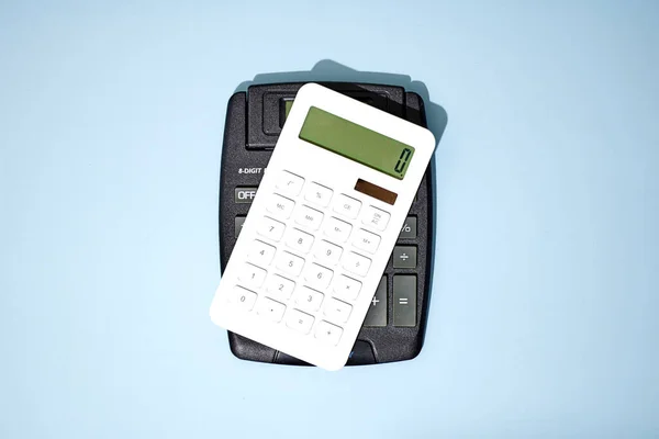 Studio Photo Black Calculator — Stock Photo, Image