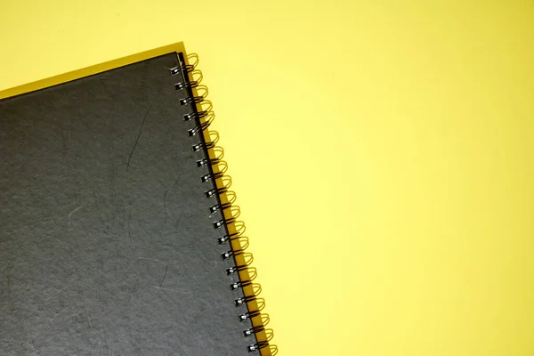 Una Foto Estudio Cuaderno Blanco — Foto de Stock