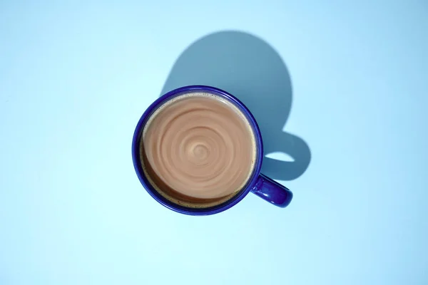 Estudio Cerca Una Taza Café —  Fotos de Stock