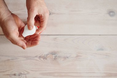 El dezenfektanının stüdyo fotoğrafı.