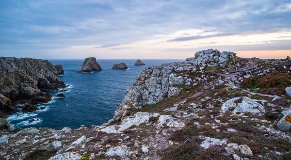 Pen-Hir Cape and the atlantic ocean — Stock Photo, Image