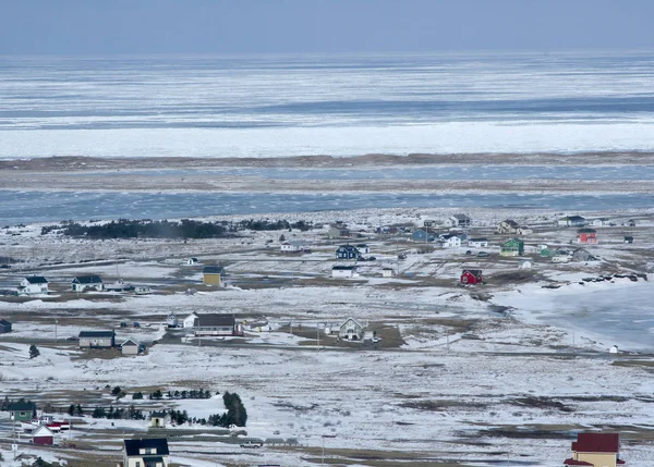 Ville dans l'Arctique canadien — Photo