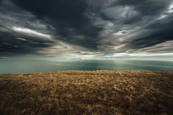 Paisaje Hermosa Costa Islandia — Foto de Stock