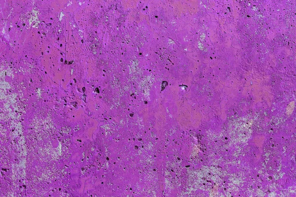 Моноколор рожевий пофарбований плоска бетонна поверхня крупним планом текстура — стокове фото