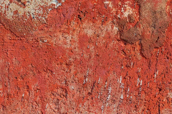 monocolor orange painted flat concrete surface closeup texture