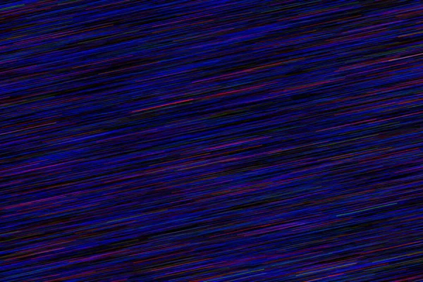 Linee orizzontali colorate su sfondo nero fatte di inclinazione della fotocamera durante l'esposizione — Foto Stock
