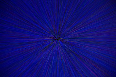 siyah arka plan üzerinde doğal lens zoom patlama radyal bulanık kırmızı yeşil mavi nokta