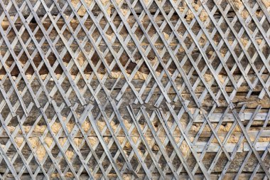 Gıdık ve daub duvar dokusu ve arkaplan gündüz vakti doğrudan güneş ışığı altında