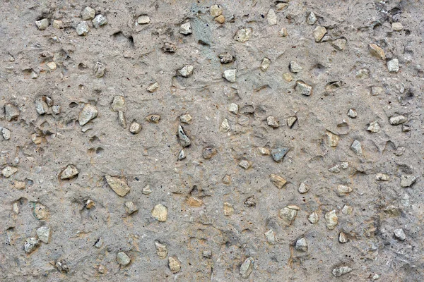 Seamless flat concrete with rocks - grey texture and background — Stock Photo, Image