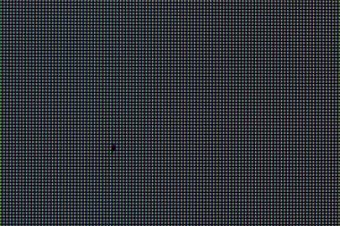 Ips Lcd ekran yapısının yüzey siyah arızalı veya çöküntülü gerçek makro fotoğrafı