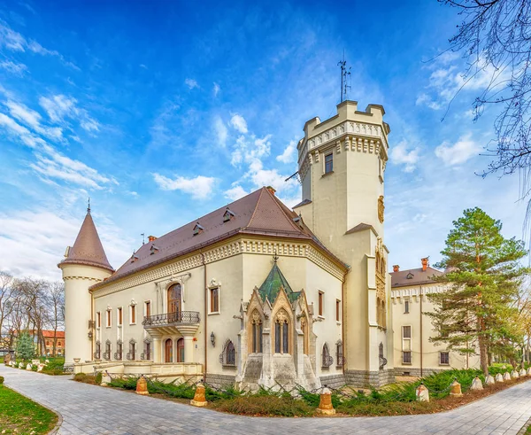 Karolyi Κάστρο Στην Τρανσυλβανία Ρουμανία Σκοπός Του Οποίου — Φωτογραφία Αρχείου