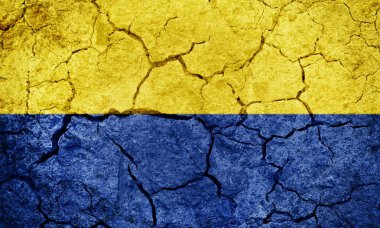 Perlis Indera Kayangan, Malezya, Kuru toprak zemin doku arka plan bayrak Birleşik