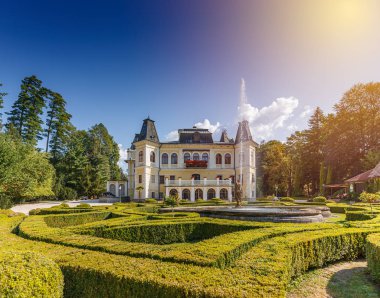 Castle Betliar, Slovakya güneşli yaz gün
