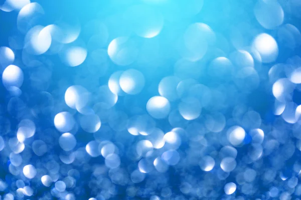 Blue Abstract Background Bokeh — Stock Photo, Image