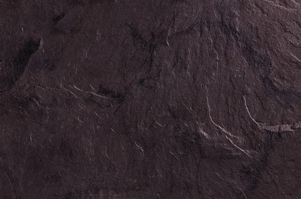 Patroon Met Gedetailleerde Textuur Van Donkere Zwarte Leisteen Achtergrond — Stockfoto