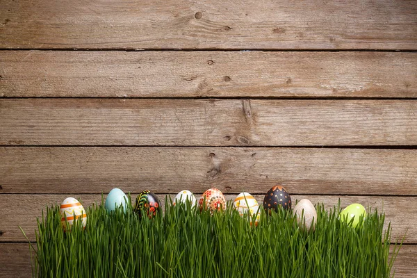 Uova di Pasqua decorate — Foto Stock