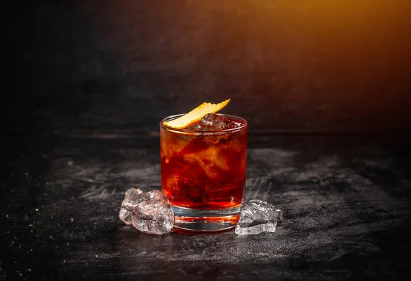 Cóctel clásico Negroni — Foto de Stock