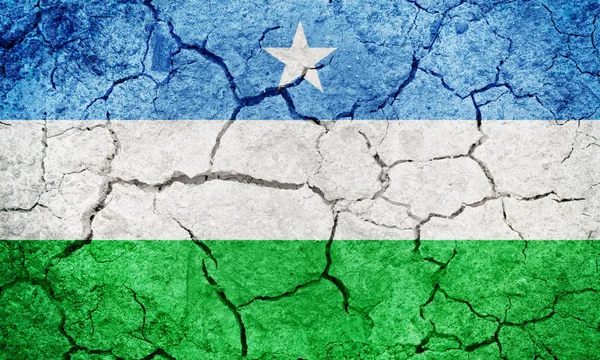 Flaga stanu Somalii Puntlandu — Zdjęcie stockowe