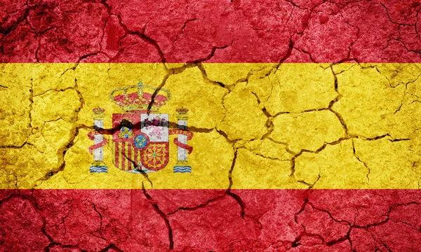 西班牙王国国旗 — 图库照片