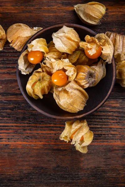 Gelbe Kapstachelbeeren — Stockfoto