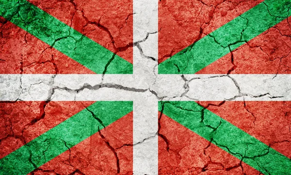 Baskiens autonoma gemenskaps flagga — Stockfoto