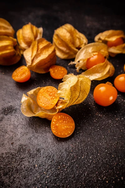 Physalis, frutos de groselha espinhosa de cabo — Fotografia de Stock