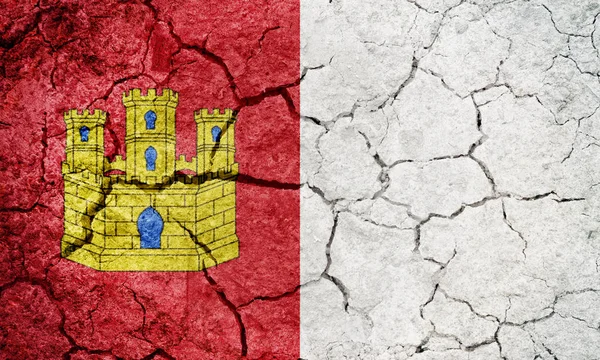 Castilla la mancha Flagge — Stockfoto