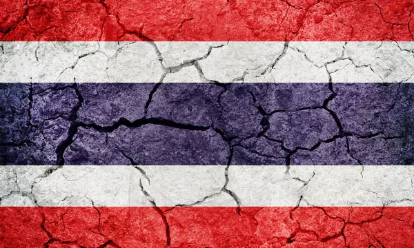 Vlag van het Koninkrijk van thailand — Stockfoto
