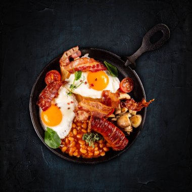 geleneksel İngiliz kahvaltısı