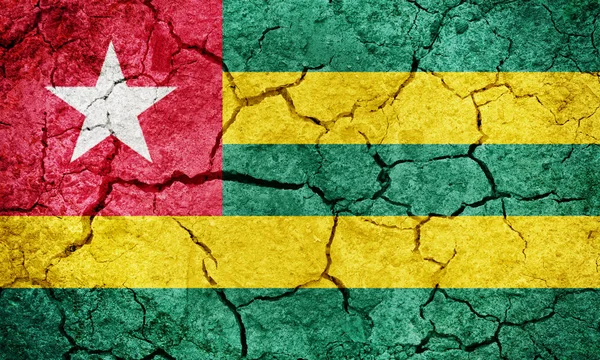 Vlag van Togolese Republiek — Stockfoto