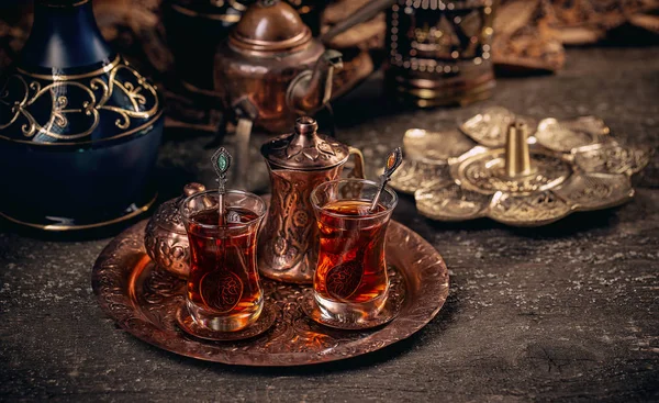 土耳其茶 — 图库照片