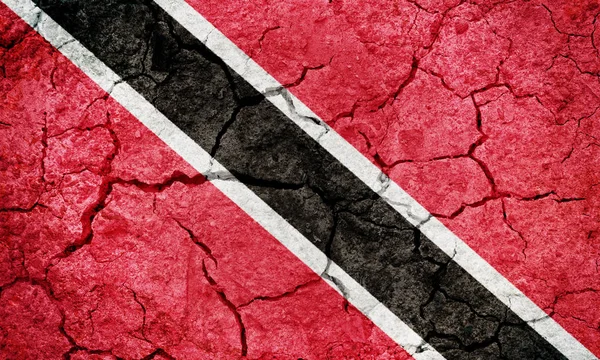 Bandeira da República de Trinidad e Tobago — Fotografia de Stock