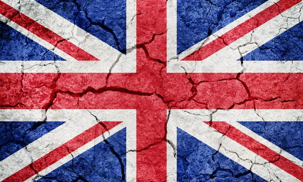 Vlag van het Verenigd Koninkrijk van Groot-Brittannië en Noord-Ierland — Stockfoto