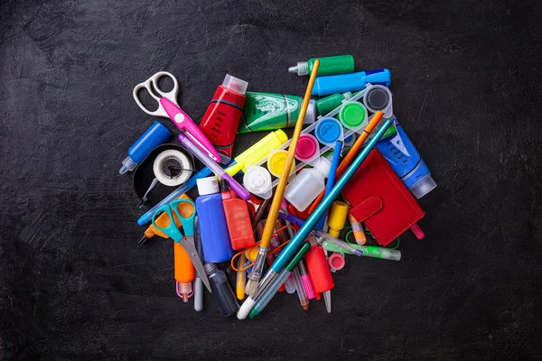 Voltar ao fundo da escola — Fotografia de Stock