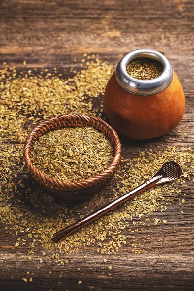 Mate yerba çayı — Stok fotoğraf