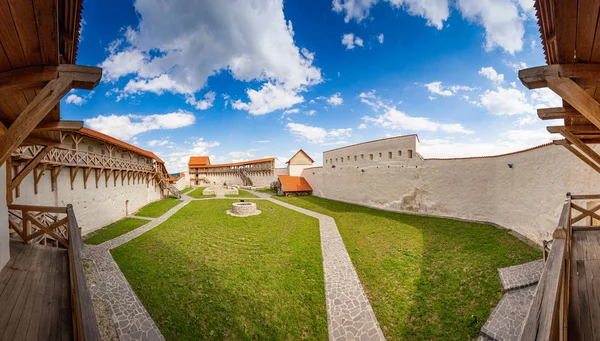 Bild der Festung Feldioara — Stockfoto