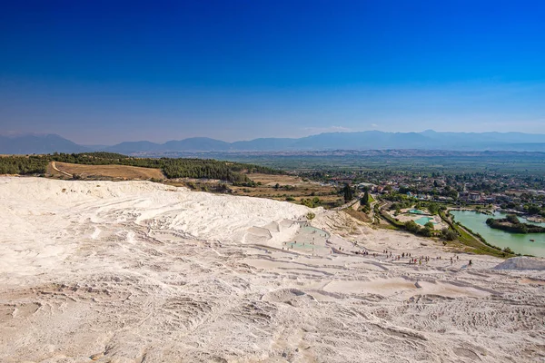 Vue des terrasses traversées — Photo