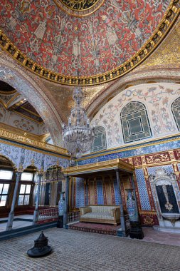İstanbul, Türkiye - 26 Temmuz 2019, Topkapı sarayı