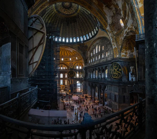 Interior de la Santa Sofía (Ayasofya ) — Foto de Stock