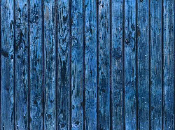 Panneaux bleu foncé en bois — Photo