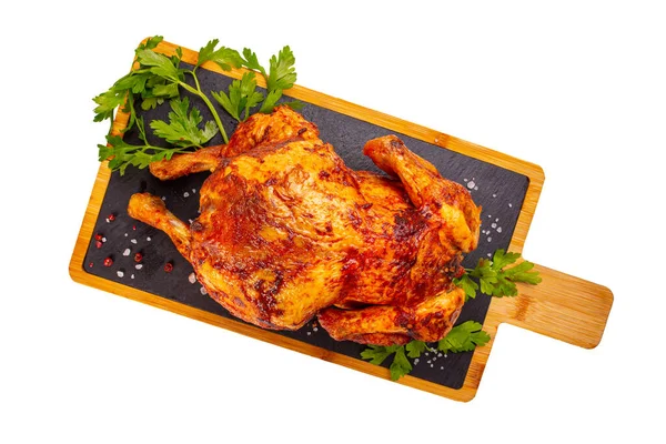 Whole roasted chicken — Stock Photo, Image