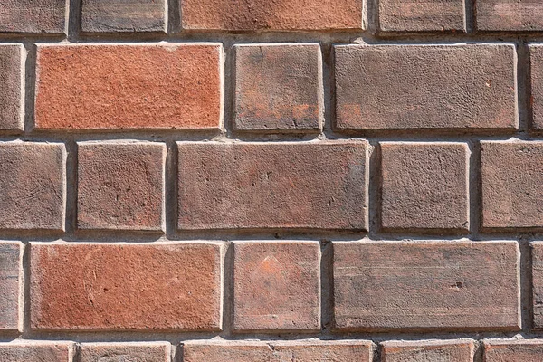 Koyu Kırmızı Brickwall Kökenli — Stok fotoğraf